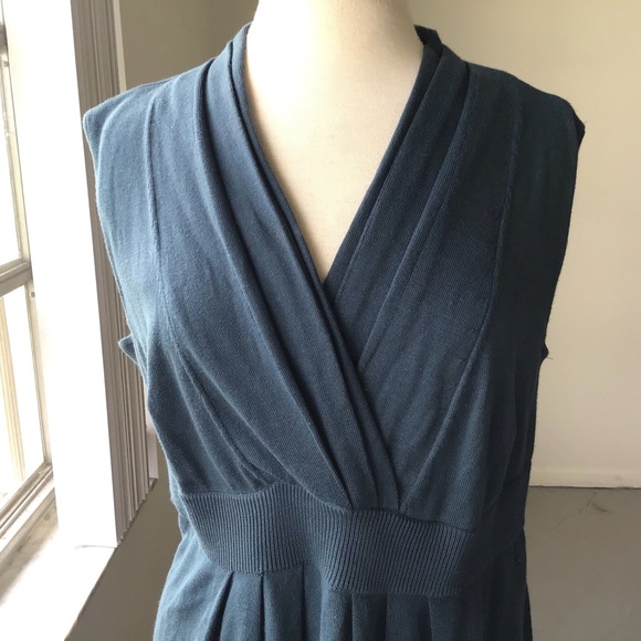 Peruvian Connection Adriatico dress Pima cotton sleeveless teal Size xl - Picture 4 of 6